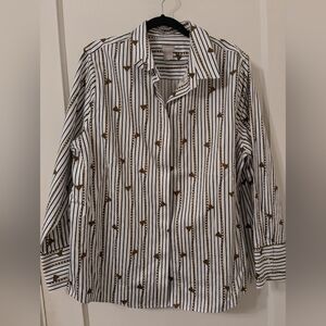 Chico's cotton blouse EUC